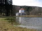 Sneznik Castle - Outside <br> Sneznik Castle and flooded field in the start of spring Sneznik Castle - Outside <br> Sneznik Castle and flooded field in the start of spring
