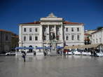 Tartini Square - Town Hall in Piran Tartini Square - Town Hall in Piran