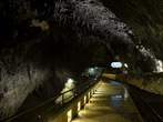 Postojna Cave - Train station for the underground train Postojna Cave - Train station for the underground train