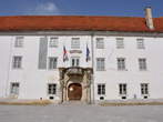 Murska Sobota Castle - View of the castle from the direction of the Trubar avenue Murska Sobota Castle - View of the castle from the direction of the Trubar avenue