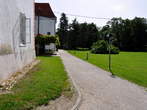 Murska Sobota Castle - Path at the south tract Murska Sobota Castle - Path at the south tract