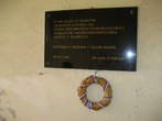 Murska Sobota Castle - Memorial plaque for the National Liberation War near entrance corridor to castle yard Murska Sobota Castle - Memorial plaque for the National Liberation War near entrance corridor to castle yard
