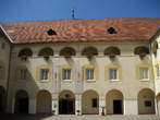 Murska Sobota Castle - Inside the castle yard of Murska Sobota Castle Murska Sobota Castle - Inside the castle yard of Murska Sobota Castle